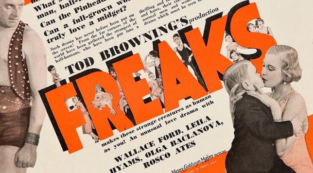 Freaks (1932). Detail from movie poster.